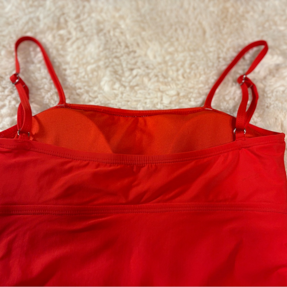 VYB Fire Red Women's One Piece Swimsuit - Picture 9 of 13